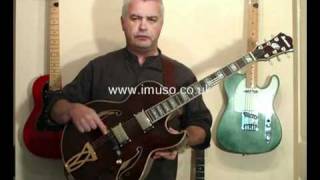 Review of the Ibanez Artcore AK105SM Hollow Body Electric Guitar [upl. by Hoeve]