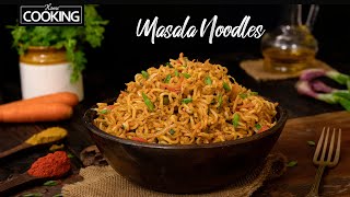 Masala Noodles in Under 15 Minutes  Veg Noodle Recipe  Delicious Indian Style Noodles [upl. by Dulcy]