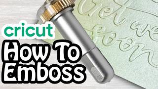 How to Emboss and Deboss with Your Cricut Maker [upl. by Samson292]