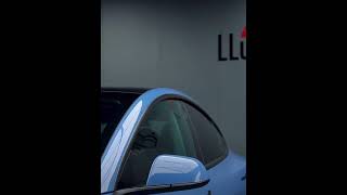 CAXVINYL Factory Direct HD PET Liner Glossy Yas Marina Blue Car Wrap [upl. by Lockwood432]