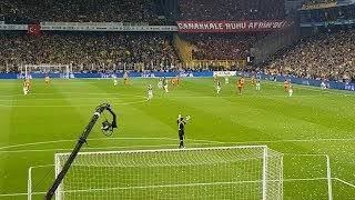 Volkan Demirel taraftarı ateşliyor  Güneşimi Kaybettim Tribün Çekim 4K FB 00 GS 17032018 [upl. by Adrian]