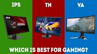 IPS vs TN vs VA  Which Is Best For Gaming Simple Guide [upl. by Ellmyer]