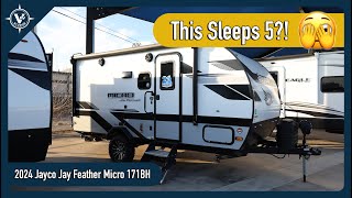 Full Service Walkthrough  2024 Jayco Jay Feather Micro 171BH [upl. by Diarmuid]