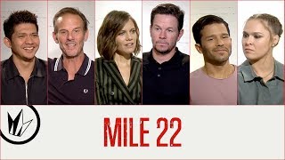 Mile 22 Sit Down with the Stars featuring Nina Rose Carlin  Regal Cinemas [upl. by Rybma770]