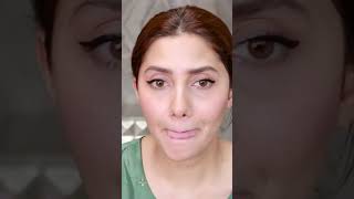 Mahira khan glam routine Part 23 💗✨shorts makeup mahirakhan parulgargbride [upl. by Daj]