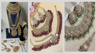 Stylish bridal jewelry Set New jewelry design collectionglamour with Zarri [upl. by Delbert]