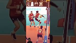 volleyball sports spike volley volleyballspiking motivation volleyspike [upl. by Riane]