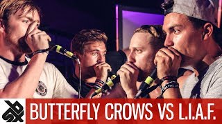 BUTTERFLY CROWS vs LIAF  WBC Tag Team Battle  Top 8 [upl. by Luhey]