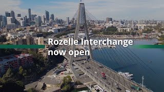 WestConnex Rozelle Interchange  NOW OPEN [upl. by Chellman]