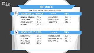 Shenfield CC 1st XI T20 v Goresbrook CC Twenty20 [upl. by Eiramenna]