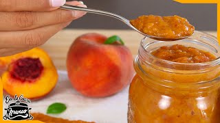 Mermelada de melocotón sin azúcar 🍑 receta casera con piel 100 natural ✅ [upl. by Feune]