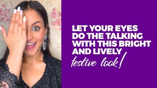 Quick amp easy kajal tutorial  festive look  Plum Goodness [upl. by Tarr]