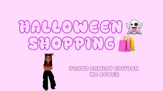 Proud Family Ep 1  Halloween Shopping👚 New People Edition [upl. by Saffren]