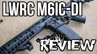 LWRCs New Totally Loaded Direct Impingement AR15 The LWRC M6ICDI [upl. by Ennirak]