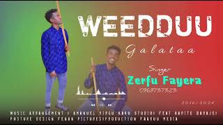 SINGER ZERFU FAYERA WEEDDUU 2016 [upl. by Adaran]