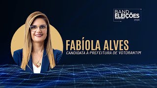 ENTREVISTA Fabíola Alves  Candidata a Prefeito de Votorantim [upl. by Amasa]