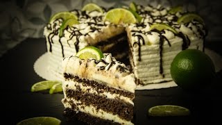 Schoko Limetten Torte  Low Carb  glutenfrei  Muttertag  salalade [upl. by Desma]