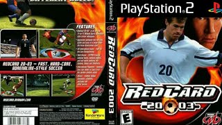 RED CARD 2003  O Futebol Que A Pancadaria come solta  Gameplay PS2  VALE APENA RELEMBRAR [upl. by Rodge293]