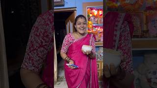 Red Sauce Cheese Pasta Recipe  My Wife One Minute Rose Saree shorts trending saree [upl. by Kakalina880]