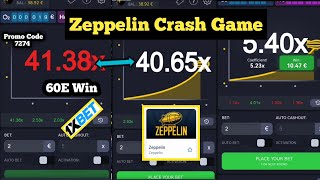 Zeppeline Crash Game 1xbet 1x Crash new tips and tricks for new players [upl. by Trout301]