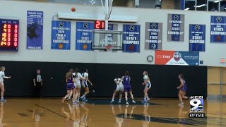 Feb 23 South Medford vs South Eugene girls basketball [upl. by Arammat]