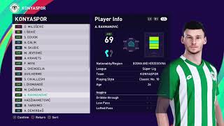 eFootball PES 2021 KONYASPOR Base Copy [upl. by Htenaj109]