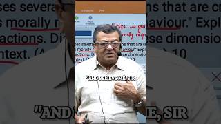 An INTERESTING Case Study of An HONEST Taxi Driver by IAS Krishna Mohan Sir shorts upsc ias [upl. by Infeld879]