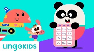 Months of the Year Song  More Kids Songs and Nursery Rhymes  Lingokids [upl. by Ainahs493]