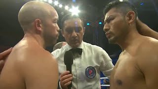 TJ Doheny Ireland vs Cesar Juarez Mexico  TKO Full Fight Highlights [upl. by Tamera]