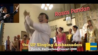 quotRosas Pandanquot as performed by the UP Singing Ambassadors UPSA [upl. by Tallu]