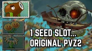 Can you beat CLASSIC Plants vs Zombies 2 with only ONE seed slot Challenge [upl. by Weisbrodt]