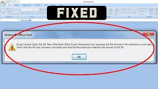 How To Fix Microsoft Excel File Not Opening On Windows [upl. by Nevaj103]