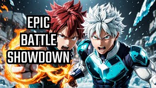 Shoto Todoroki VS Izuku Midoriya EPIC BATTLE Who Comes Out On Top [upl. by Nisay]