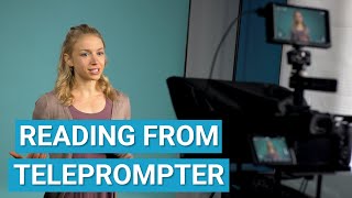 Tips for Reading from a Teleprompter [upl. by Bailar]