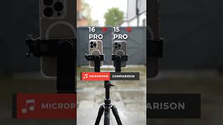 iPhone 15 vs 16 Pro  Internal Microphone Comparison [upl. by Beghtol868]