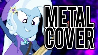 【METAL COVER】 quotTRICKS UP MY SLEEVEquot MLP Rainbow Rocks [upl. by Siuqcram]