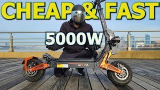 I bought the Fastest Cheapest electric scooter 1600 Obarter D5 [upl. by Pillyhp]