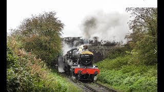 GWR 7820 amp 4277 On The 145 To Ipstones Loop  CVR 25th Anniversary Gala [upl. by Cannice]