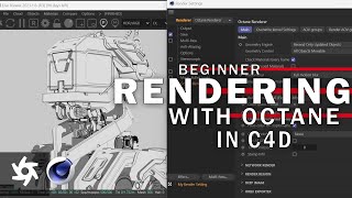 Beginner  Set Your Image to Render Octane in C4D [upl. by Revert889]