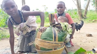 African village Morning Routine on very special days cooking village Food [upl. by Levesque]