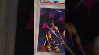 1995 MARVEL MASTERPIECES 76 PSYLOCKE amp 2023 FLEER ULTRA WOLVERINE 1 WOLVERINE PSA 9 wolverine [upl. by Bortman977]