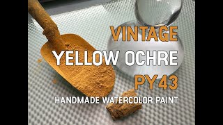 Reviving the Past How a Vintage Yellow Ochre Pigment Became a Stunning Watercolor Paint [upl. by Atiraj797]