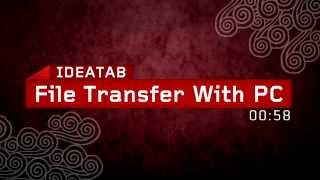 Lenovo IdeaTab S2109A S2109  Transfer data from  to PC [upl. by Eak]