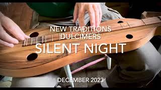 Mountain Dulcimer Silent Night A Relaxing And Peaceful Christmas Song [upl. by Gnoix731]