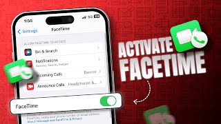 How To Activate FaceTime on Any iPhone  Setup FaceTime on iOS 18  iPhone Enable FaceTime [upl. by Nevram]