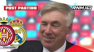 Rueda de prensa ANCELOTTI post Girona 03 Real Madrid 30092023 [upl. by Nhguavoj]