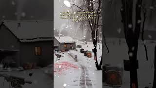 A winter fairy tale in the countrysidesnow funny bosnia nature automobile funny shorts sad [upl. by Agustin]