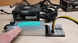 BTC  D37  BTC  37 Powering options  Server PSU vs PC Power Supply  mining cryptocurrencies [upl. by Nosyarg589]