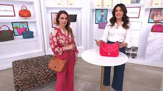 Dooney Bourke Saffiano Leather Small Kiley Crossbody on QVC [upl. by Crompton737]