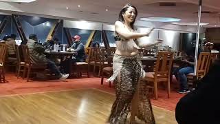 Sexy Egyptian Performing Belly Dance On Cruise Nile River In Cairo Egypt egypt bellydance cruise [upl. by Ylahtan]